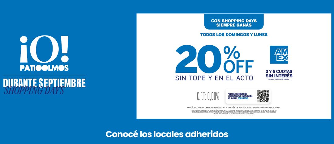 Shopping Day Amex