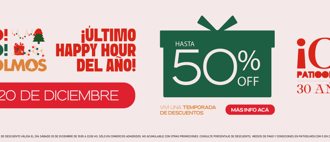 Happy Hour Diciembre 2025