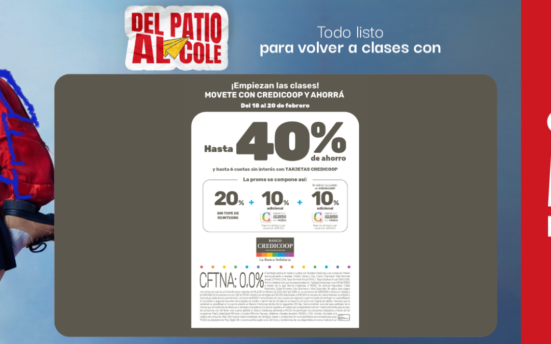Credicoop – Vuelta al Cole