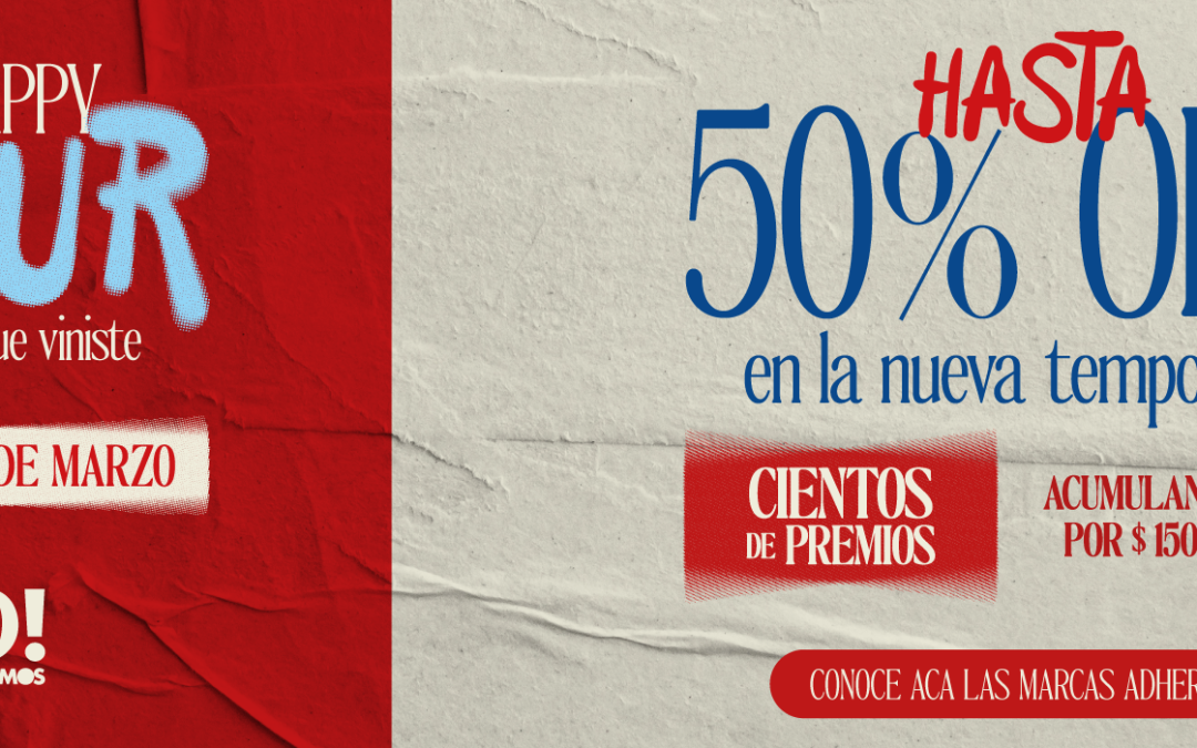 Happy Hour Temporada AW – Marzo 2026