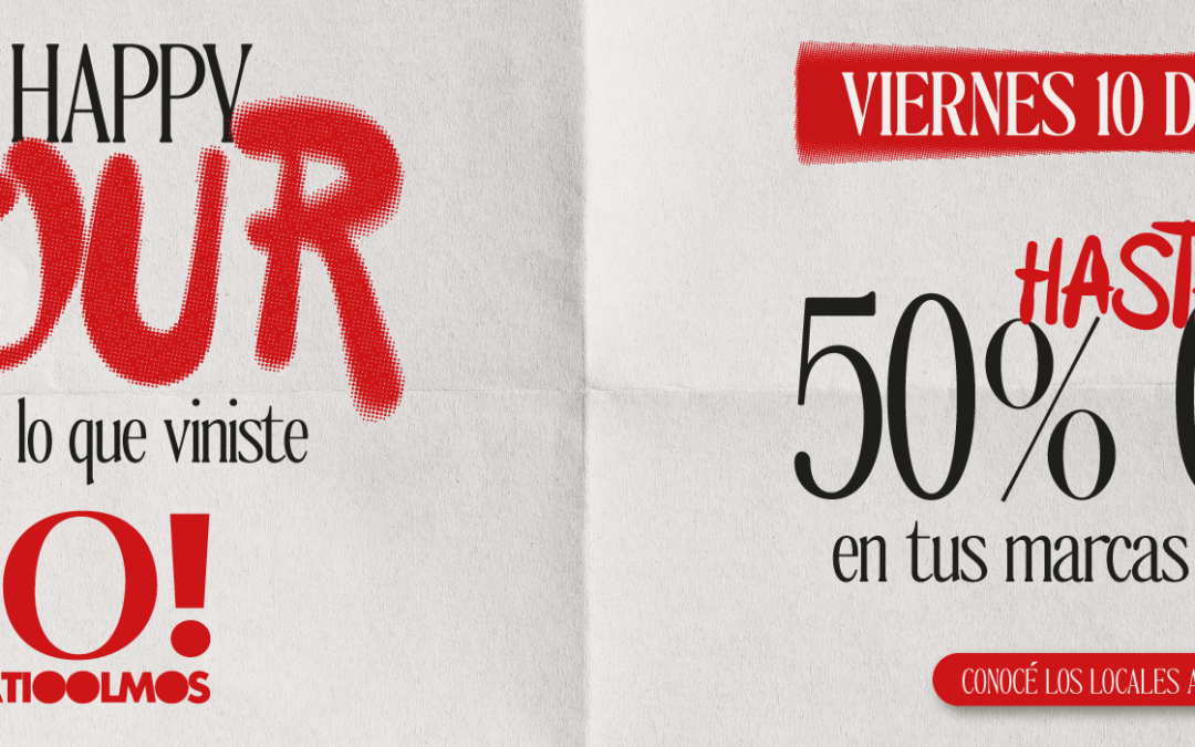 Happy Hour Abril 2026