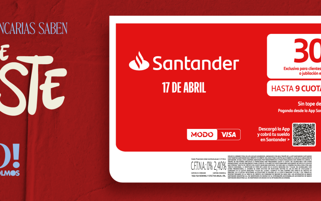Santander PAS Abril