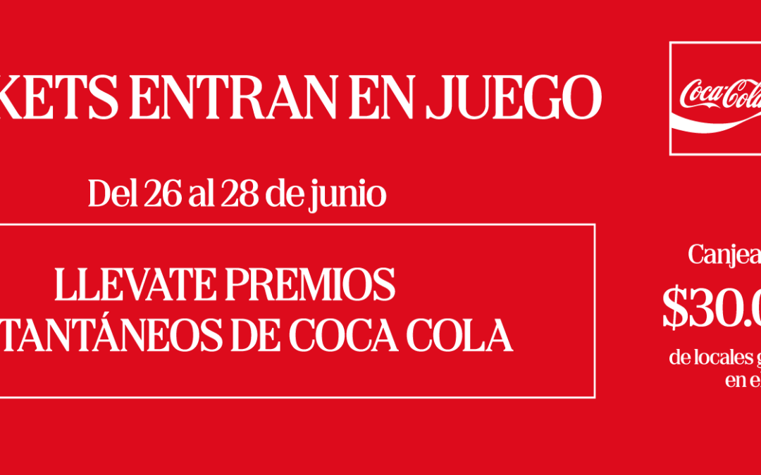 Promo Coca Cola Junio 2026