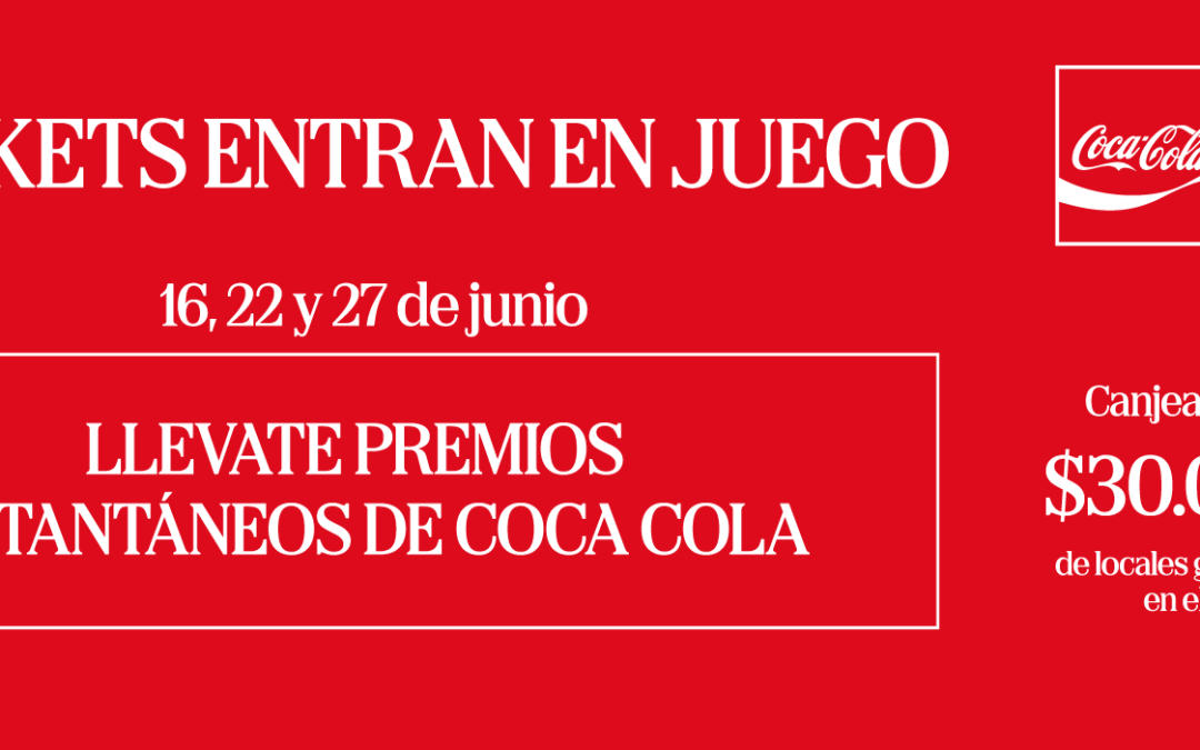 Promo Coca Cola Junio 2026