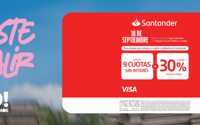 SANTANDER – ESPECIAL CLIENTES PLAN SUELDO Y JUBILADOS