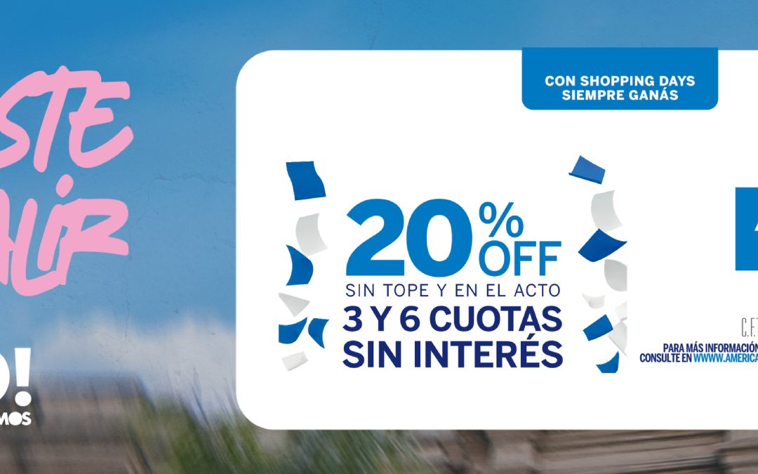 AMEX – SHOPPING DAYS