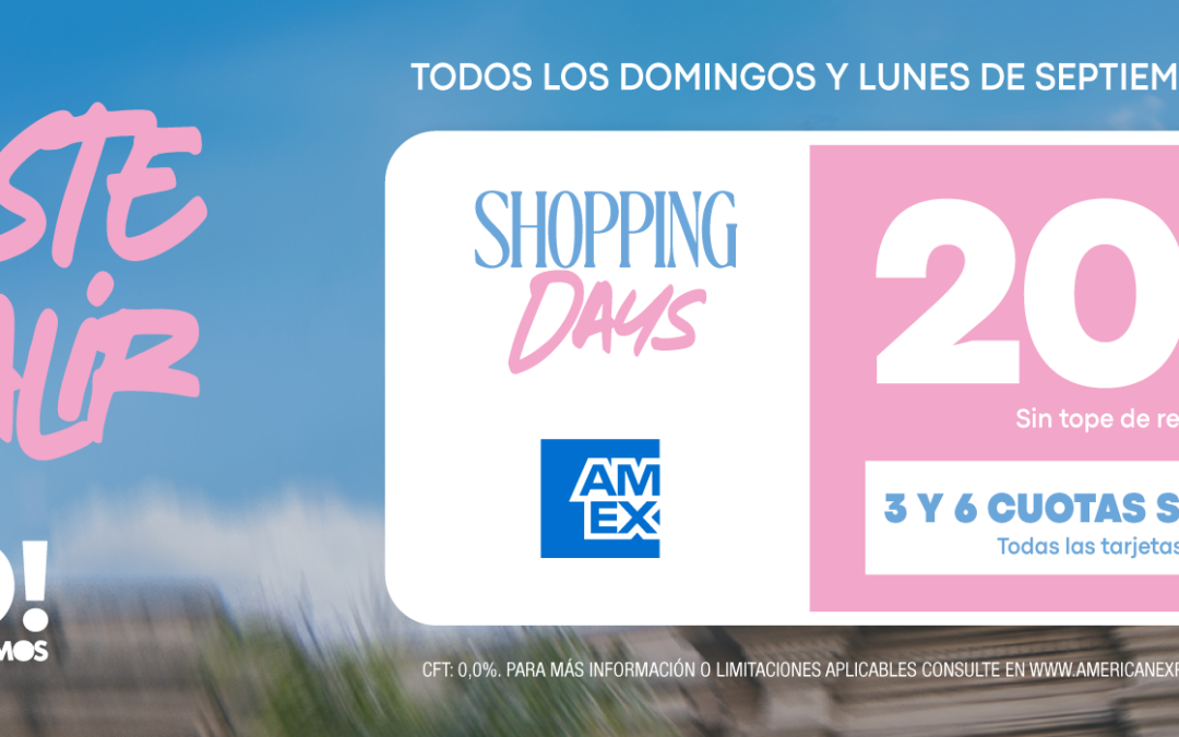 AMEX – SHOPPING DAYS