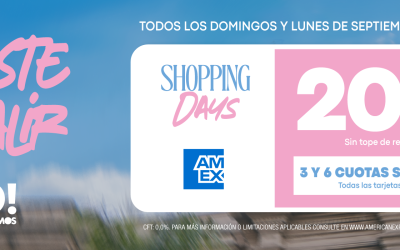 AMEX – SHOPPING DAYS